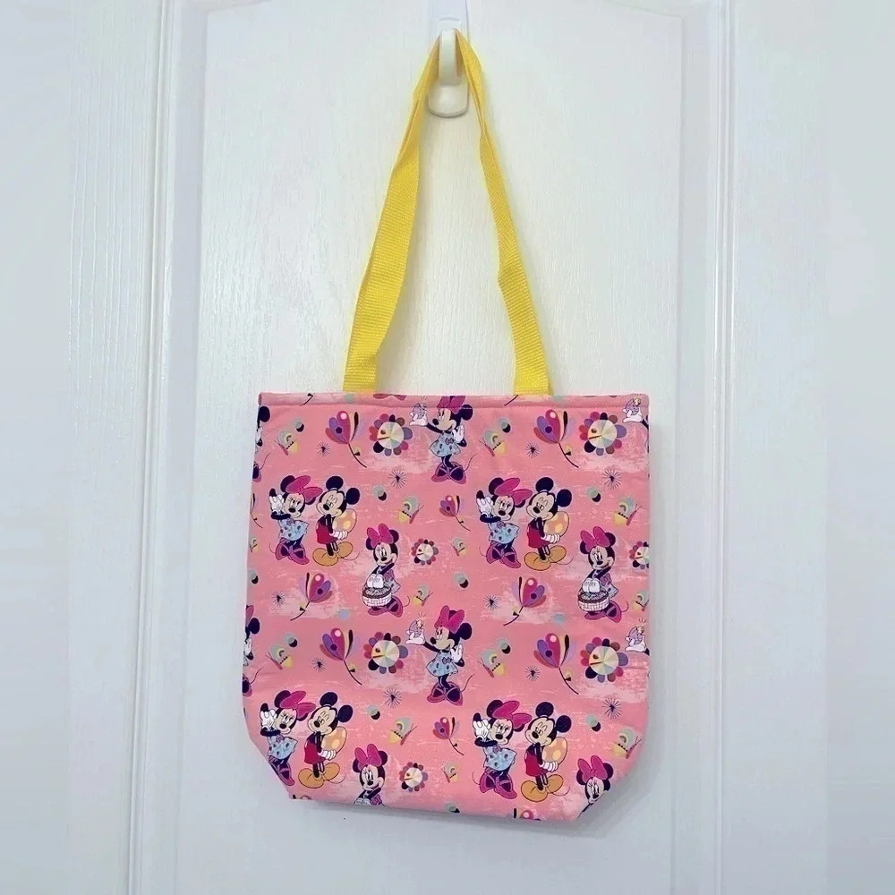 Minnie Mouse Easter Spring Themed Small Sized Eco-Friendly Market Tote Bag